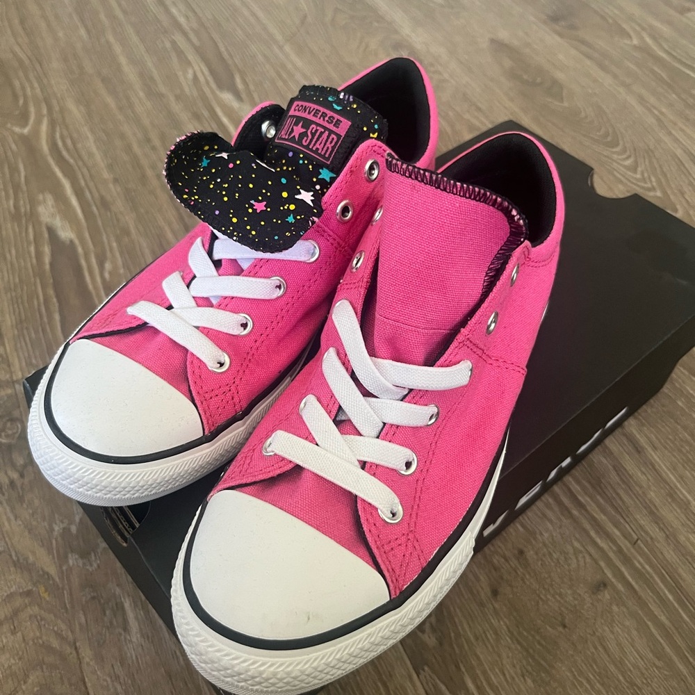 Converse Kids' Vibrant Pink Sneakers